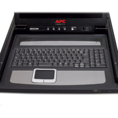 APC AP5717UK console a rack 43,2 cm (17") Nero