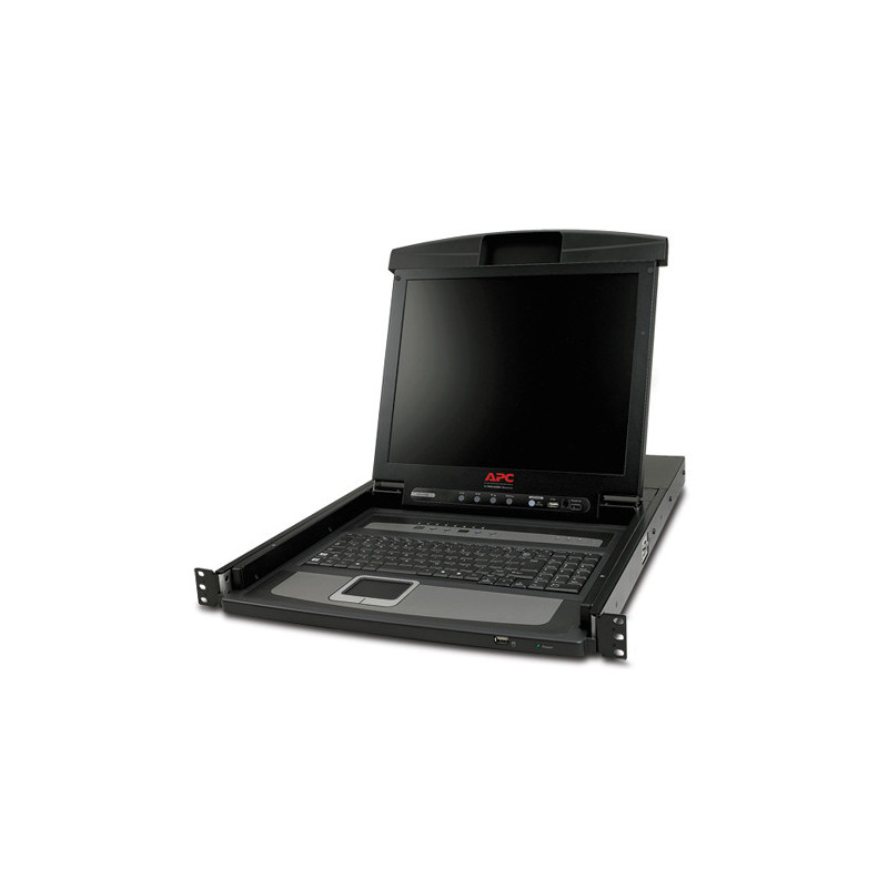 APC AP5808 console a rack 43,2 cm (17") Nero