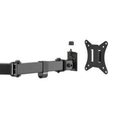 Equip 650159 supporto da tavolo per Tv a schermo piatto 81,3 cm (32") Scrivania Nero