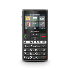 Emporia emporiaPURE-LTE 5,87 cm (2.31") 107 g Nero Telefono per anziani