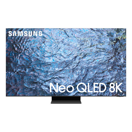 Samsung Series 9 TV QE85QN900CTXZT Neo QLED 8K, Smart TV 85" Processore Neural Quantum 8K, Dolby Atmos e OTS Pro, Titan Black