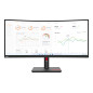 Lenovo ThinkVision T34w-30 LED display 86,4 cm (34") 3440 x 1440 Pixel Wide Quad HD Nero