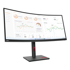 Lenovo ThinkVision T34w-30 LED display 86,4 cm (34") 3440 x 1440 Pixel Wide Quad HD Nero