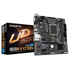 GIGABYTE H610M H V2 DDR4 scheda madre Intel H610 Express LGA 1700 micro ATX