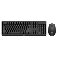 Philips 3000 series SPT6307BL 34 tastiera Mouse incluso Universale RF Wireless QWERTY Inglese Nero