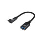 Conceptronic ABBY19B adattatore per inversione del genere dei cavi USB-C USB-A Nero