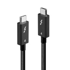 Lindy 31120 Cavo Thunderbolt 1 m 40 Gbit s Nero