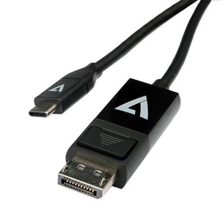 V7 V7UCDP-2M adattatore per inversione del genere dei cavi USB Type-C 3.2 Gen 1 DisplayPort Nero