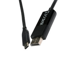 V7 V7UCDP-2M adattatore per inversione del genere dei cavi USB Type-C 3.2 Gen 1 DisplayPort Nero