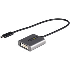 StarTech.com Adattatore USB C a DVI - Adattatore Dongle da USB-C a DVI-D 1920x1200p - USB Type C a DVI Display Monitor -