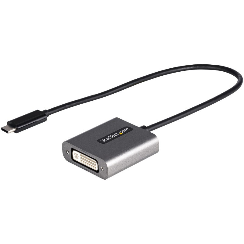 StarTech.com Adattatore USB C a DVI - Adattatore Dongle da USB-C a DVI-D 1920x1200p - USB Type C a DVI Display/Monitor -