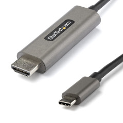 StarTech.com Cavo adattatore USB C HDMI da 4m 4K 60Hz con HDR10 - Adattatore type C HDMI 4K Ultra HD - HDMI 2.0b - Video