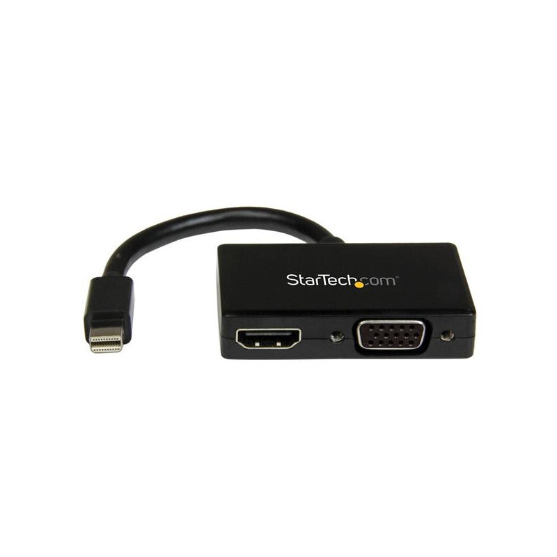 StarTech.com Adattatore Mini DisplayPort a HDMI e VGA - Convertitore audio/video da viaggio mDP 2 in 1 - 1920x1200 / 1080p