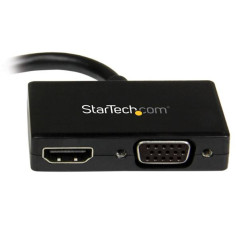 StarTech.com Adattatore Mini DisplayPort a HDMI e VGA - Convertitore audio video da viaggio mDP 2 in 1 - 1920x1200   1080p