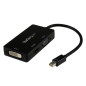 StarTech.com Adattatore Mini DisplayPort da viaggio VGA/DVI/HDMI - Convertitore mDP 3 in 1