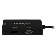 StarTech.com Adattatore Mini DisplayPort da viaggio VGA DVI HDMI - Convertitore mDP 3 in 1