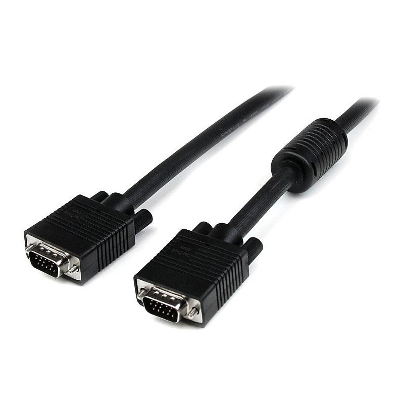 StarTech.com Cavo coassiale ad alta definizione per monitor VGA a VGA a 15 pin HD15 maschio/maschio da 10m