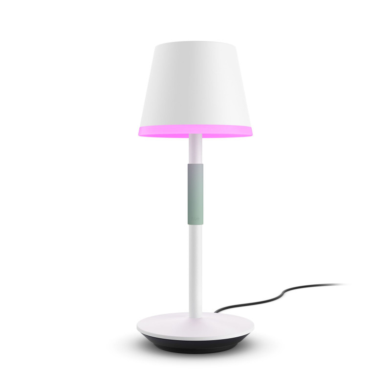 Philips Hue White and Color ambiance Go Lampada Smart da Tavolo Ricaricabile Bianca Wireless