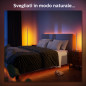 Philips Hue White and Color ambiance Gradient Signe Lampada Smart Tavolo Effetto Legno