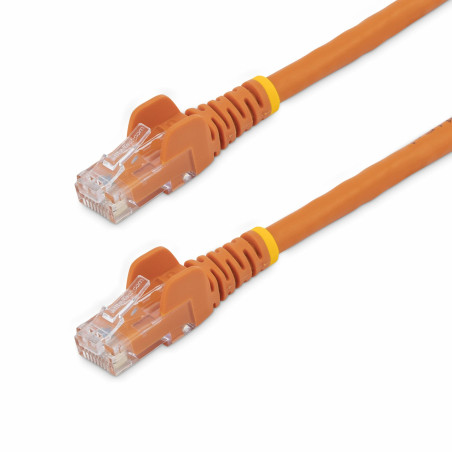 StarTech.com Cavo patch antigroviglio UTP RJ45 Cat6 Gigabit 3 m arancione - Cavo patch 3 m