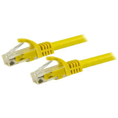 StarTech.com N6PATC15MYL cavo di rete Giallo 15 m Cat6 U UTP (UTP)