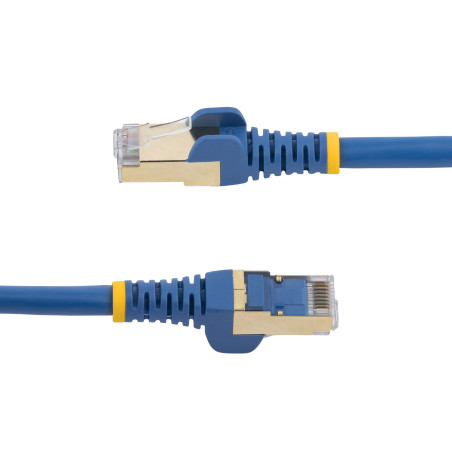 StarTech.com Cavo di Rete Ethernet Cat6a - Cavo Schermato STP da 2m - Blu