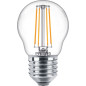 Philips Lampadina candela trasparente a filamento 40 W P45 E27