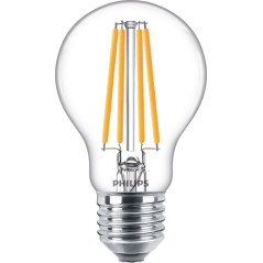 Philips Lampadina trasparente a filamento 100 W A60 E27