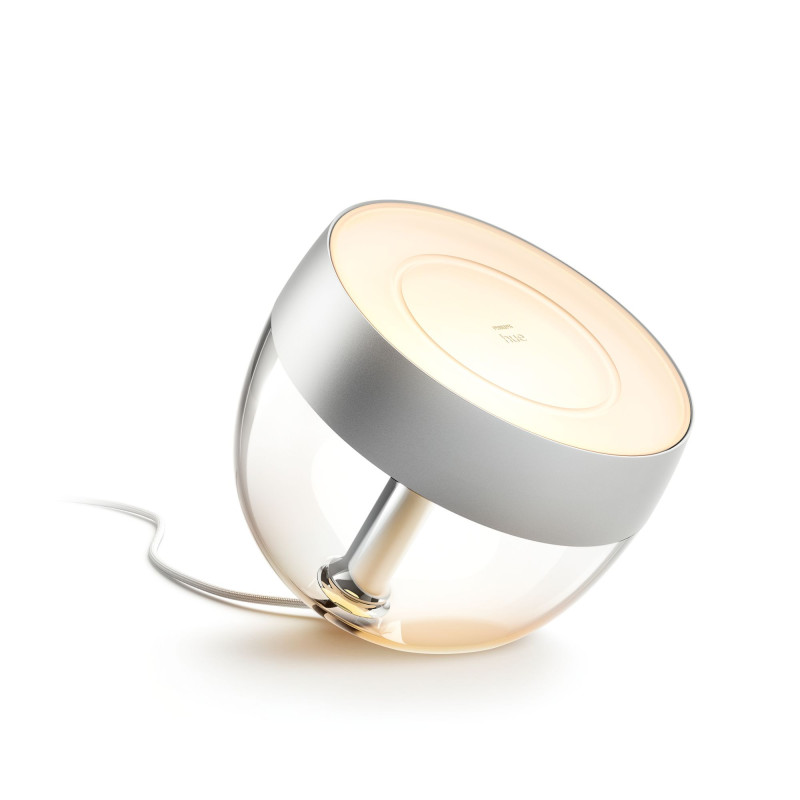 Philips Hue White and Color ambiance IRIS Lampada Smart da Tavolo Argento