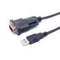 Equip 133391 cavo seriale Nero 1,5 m USB tipo A DB-9