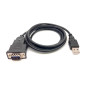 Equip 133391 cavo seriale Nero 1,5 m USB tipo A DB-9