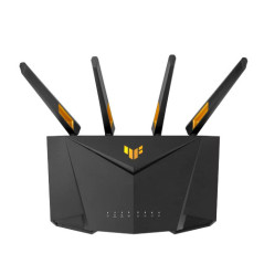 ASUS TUF Gaming AX3000 V2 router wireless Gigabit Ethernet Dual-band (2.4 GHz 5 GHz) Nero, Arancione