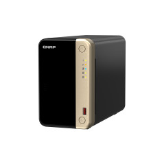 QNAP TS-264 NAS Tower Intel® Celeron® N5095 8 GB QNAP QTS Nero, Oro