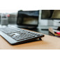 CHERRY KW 3000 tastiera Universale RF Wireless QWERTY Inglese Nero