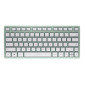 CHERRY KW 7100 MINI BT tastiera Universale Bluetooth QWERTY US International Colore menta