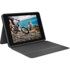 Logitech Rugged Folio QWERTY Italiano Smart Connector Grafite