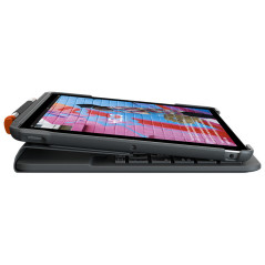 Logitech Slim Folio QWERTY Italiano Bluetooth Grafite