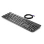 HP PS/2 Slim Business Keyboard tastiera Ufficio PS/2 QWERTY Inglese Nero