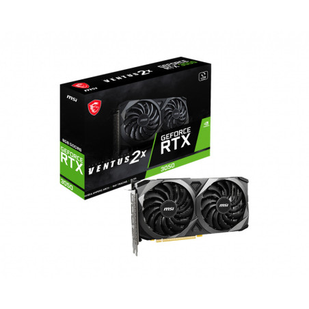 MSI VENTUS GeForce RTX 3050 2X 8G NVIDIA 8 GB GDDR6