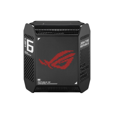 ASUS ROG Rapture GT6 AX10000 AiMesh 1 Pack Banda tripla (2.4 GHz 5 GHz 5 GHz) Wi-Fi 6 (802.11ax) Nero 4 Interno