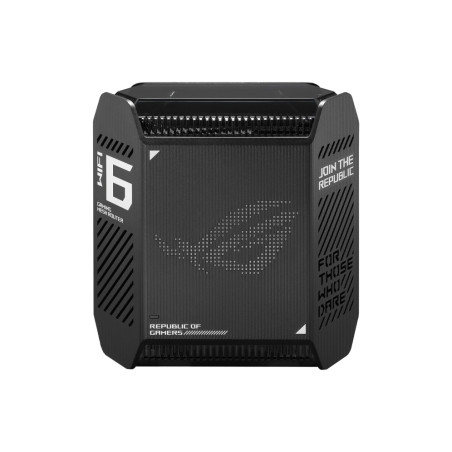 ASUS ROG Rapture GT6 AX10000 AiMesh 1 Pack Banda tripla (2.4 GHz/5 GHz/5 GHz) Wi-Fi 6 (802.11ax) Nero 4 Interno