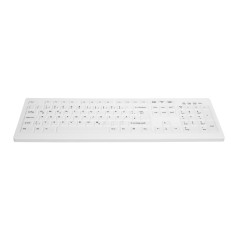 CHERRY AK-C8100F-UVS-W GE tastiera Medico USB QWERTZ Tedesco Bianco