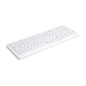 CHERRY AK-C7000 tastiera Medico RF Wireless QWERTZ Tedesco Bianco