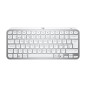 Logitech MX Keys Mini for Business tastiera Ufficio RF senza fili + Bluetooth QWERTY Nordic Alluminio, Bianco