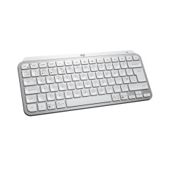 Logitech MX Keys Mini for Business tastiera Ufficio RF senza fili + Bluetooth QWERTY Inglese britannico Alluminio, Bianco