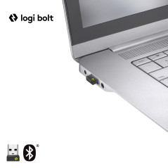 Logitech Mx Keys Mini For Business tastiera Ufficio RF senza fili + Bluetooth QWERTY Inglese Grigio