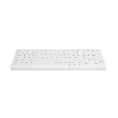 CHERRY AK-C7000 tastiera Medico USB QWERTZ Tedesco Bianco