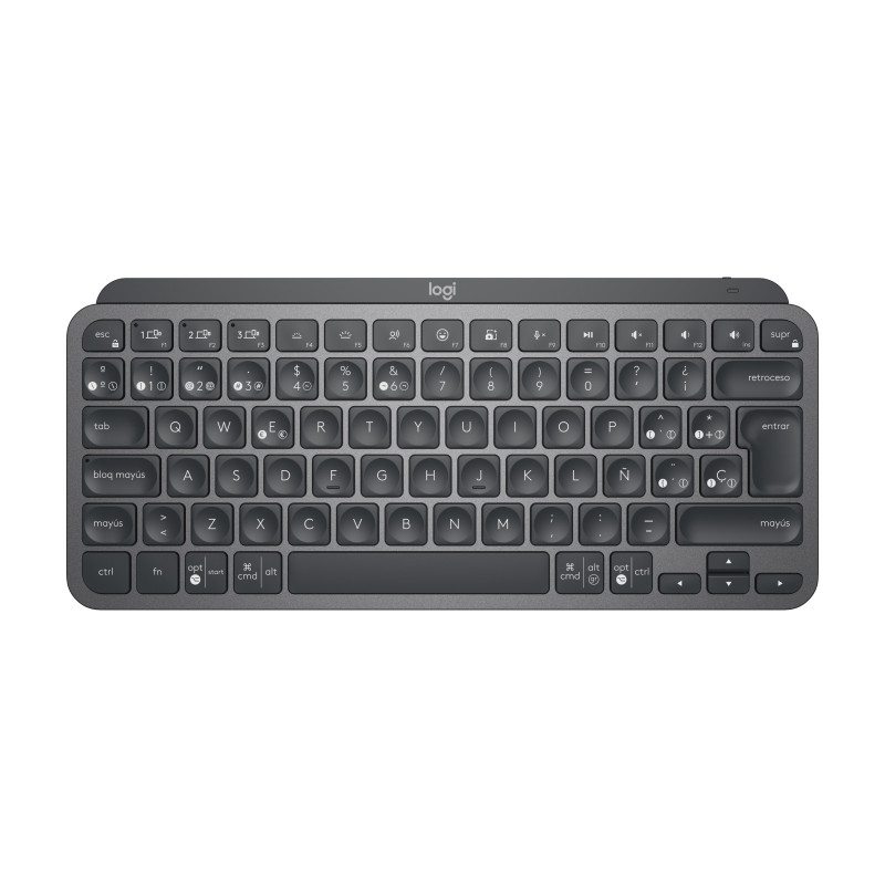 Logitech MX Keys Mini for Business tastiera Ufficio RF senza fili + Bluetooth QWERTY Spagnolo Grafite