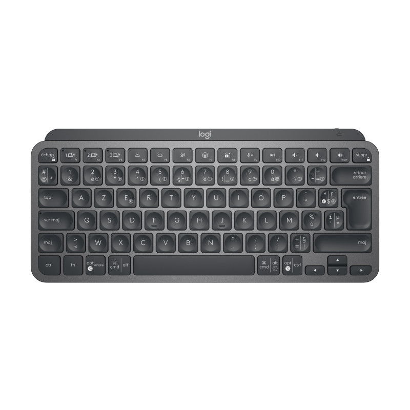 Logitech MX Keys Mini for Business tastiera Ufficio RF senza fili + Bluetooth AZERTY Francese Grafite