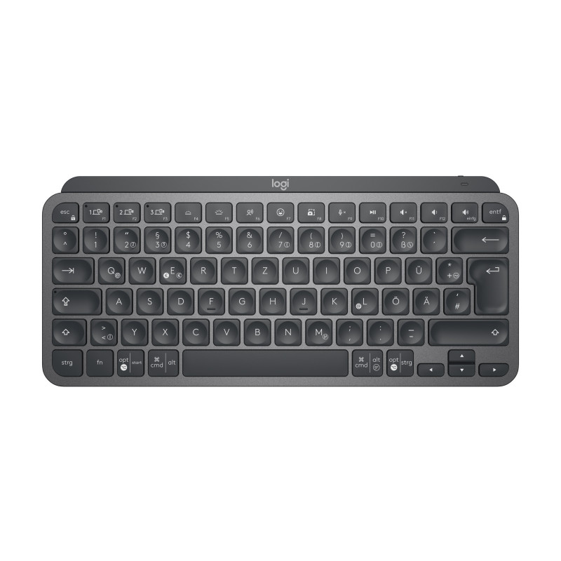 Logitech Mx Keys Mini For Business tastiera Ufficio RF senza fili + Bluetooth QWERTZ Tedesco Grafite